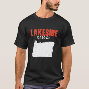 Camiseta Margem do Lago Oregon EUA Estado América Viagem Or