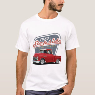 Camiseta Margem Personalizada Vermelha 1957