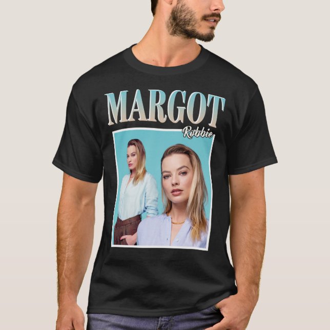 Camiseta Margot Robbie T-Shirt Clássico T-Shirt (Frente)