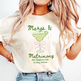 Camiseta Margs & Matrimony Bachelorette Custom Tee