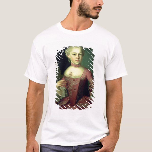 Camiseta Maria Anna Mozart, chamada 'Nannerl (Frente)