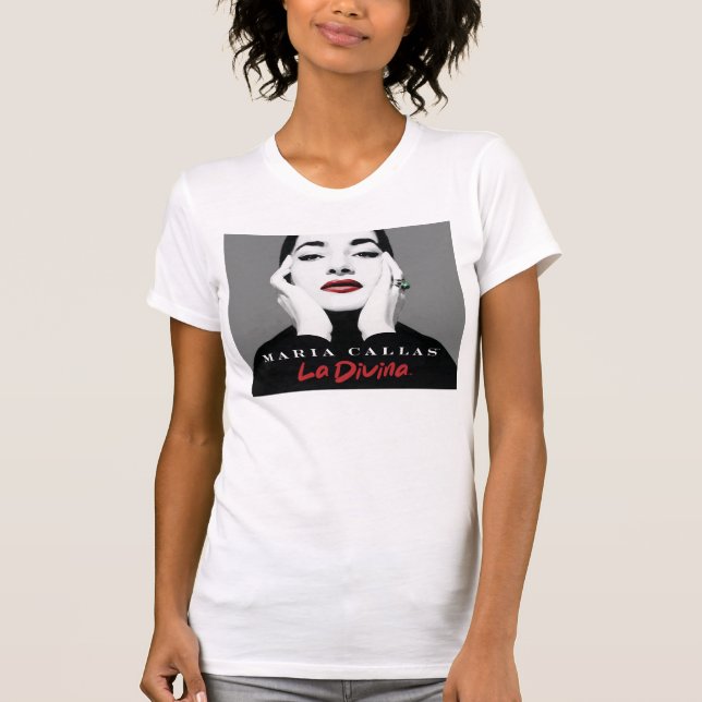 Camiseta MARIA CALLAS LA DIVINE T-Shirt (Frente)