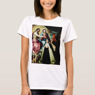 Camiseta Maria Madalena de Pazzi por Pedro de Moya