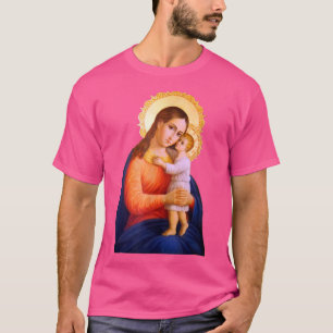 Camiseta Maria Mãe dos Jesus Católico Deus Acreditante