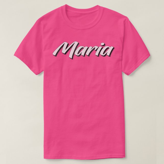 Camiseta Maria Meu Nome É Maria (Frente do Design)