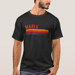 Camiseta Maria Retro Vintage Limited Edition 80S 90S Birthd