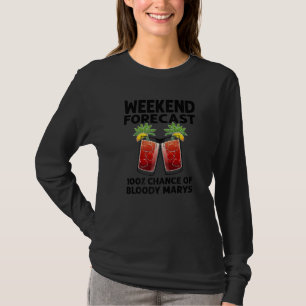 Camiseta Maria Sangrenta Para Homens Mulheres Vodca Bebida