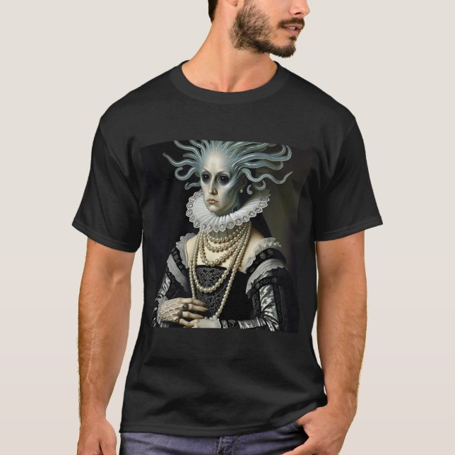 Camiseta Maria Von EctoTen'tacles uma cidadã sinistra de In (Frente)