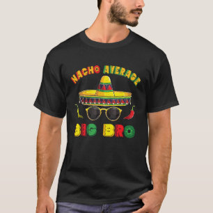 Camiseta Mariachi Chapéu Mexicano Nacho Irmão Grande Não M