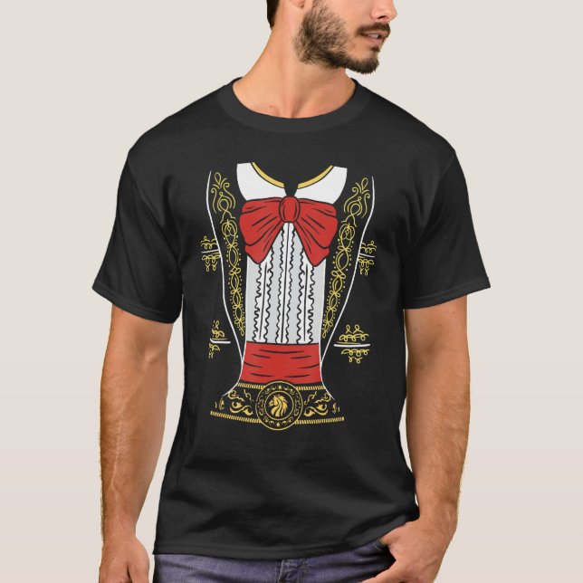 Camiseta Mariachi Charro Costume Mexicano Para Cinco De May (Frente)