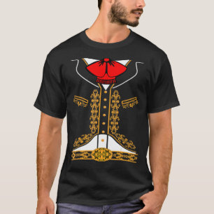 Camiseta Mariachi Charro Costume Mexicano Para Cinco De May