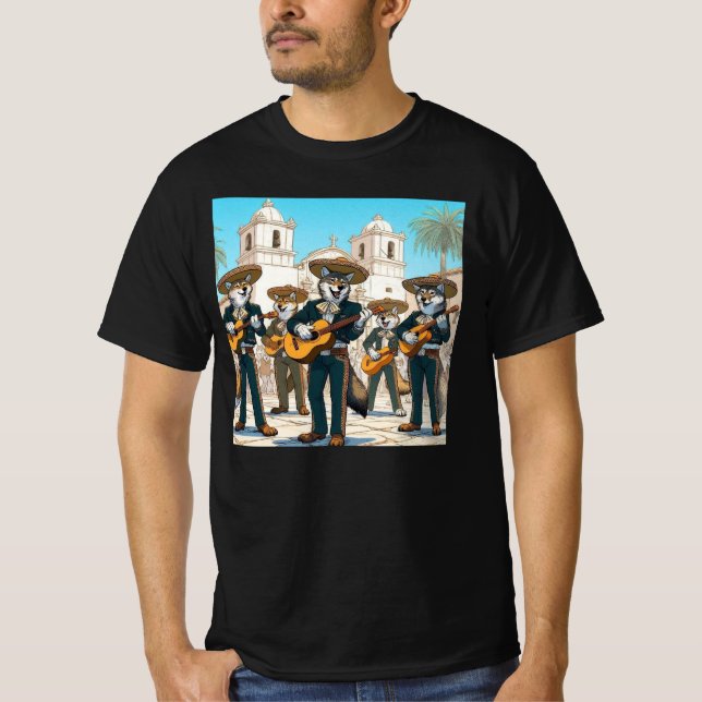 Camiseta Mariachi Los Coyotes (Frente)