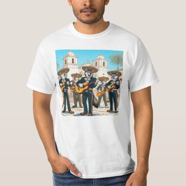 Camiseta Mariachi Los Coyotes (Frente)
