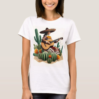 Camiseta Mariachi Muse: Guitarrista Feminina