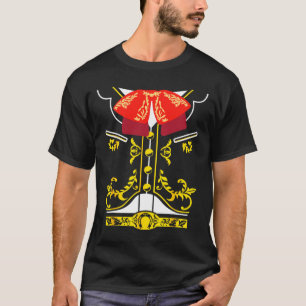 Camiseta Mariachi Tee Charro Cinco De Mayo Hallowee