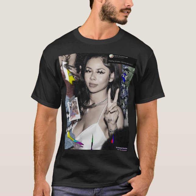 Camiseta Mariah the Scientist Collage Poster  girl (Frente)