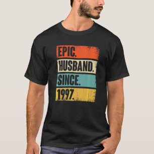 Camiseta Marido Da Épica Retroativa Desde Os Anivers De Cas