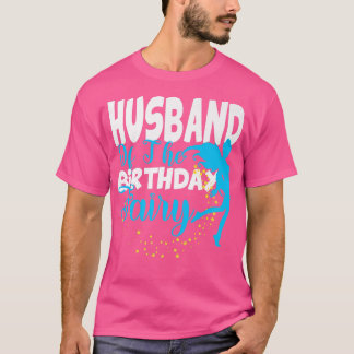 Camiseta Marido da Fada de Aniversário Fantasia de Aniversá