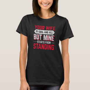 Camiseta Marido de Jiu Jitsu BJJ Jiu Jitsu Minha Mulher é M