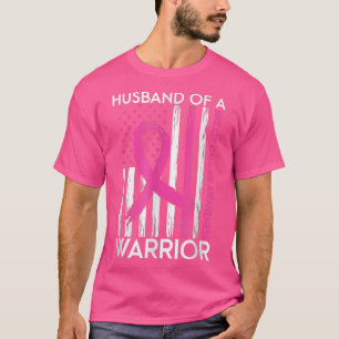 Camiseta Marido De Um Cancer De Sensibilização Para O Guerr