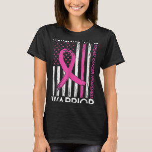 Camiseta Marido De Um Cancer De Sensibilização Para O Guerr