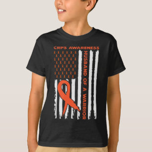 Camiseta Marido De Um Guerreiro Caça Sensibilização Mês Lar
