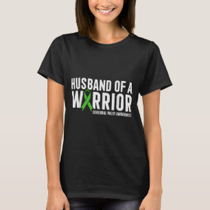 Camiseta Marido de Um Guerreiro Síndrome Paralisia Cerebral