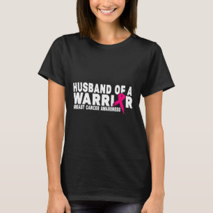 Camiseta Marido De Uma Consciência Do Cancer Da Mama Do Gue