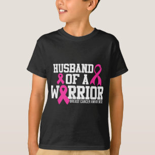 Camiseta Marido De Uma Consciência Do Cancer Da Mama Do Gue