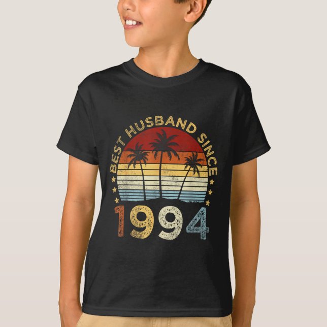 Camiseta Marido Desde 1994 29º Casamento (Frente)