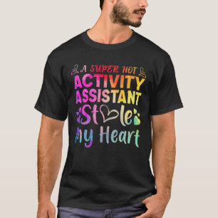 Camiseta Marido do Assistente de Atividade Esposa Bf Gf Nam