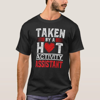 Camiseta Marido do Assistente de Atividade Esposa Bf Gf Nam