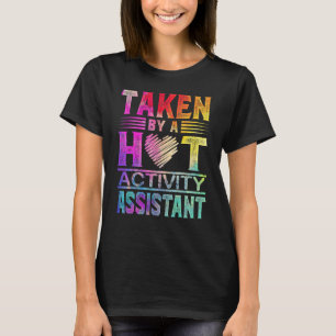 Camiseta Marido do Assistente de Atividade Esposa Bf Gf Nam