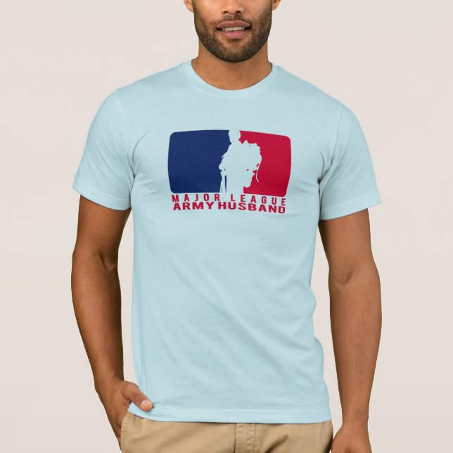 Camiseta Marido do exército da liga principal (Frente)