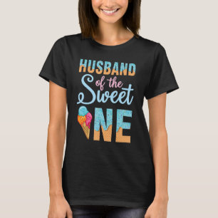 Camiseta Marido Do Sorvete Um Feliz Aniversário