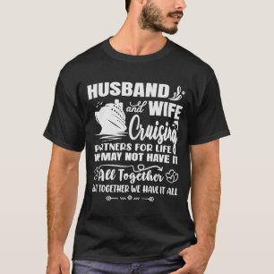 Camiseta Marido e esposa cruzando parceiros para cruzeiros 