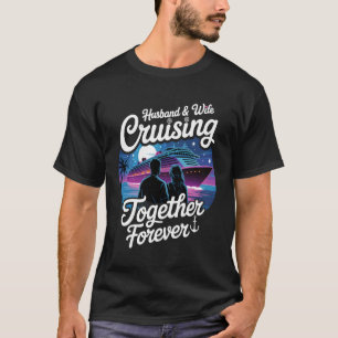 Camiseta Marido e Mulher Cruzeiros Juntos para Sempre Cruze