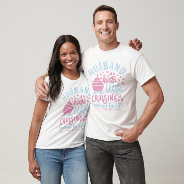 Camiseta Marido e Mulher em Cruzeiro  (Unissex)