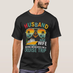 Camiseta Marido e Mulher Fazendo Memórias Em Uma Viagem de