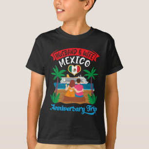 Camiseta Marido E Mulher No Cruzeiro De Viagem De Aniversár