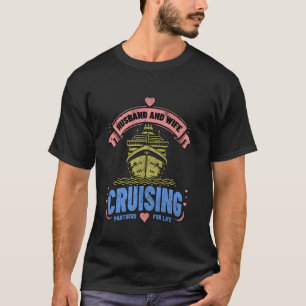 Camiseta Marido e Mulher Parceiros de Cruzeiro para a Vida