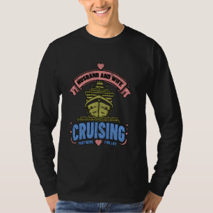 Camiseta Marido e Mulher Parceiros de Cruzeiro por Toda a V