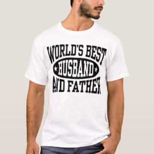 Camiseta Marido e o pai do mundo o melhor