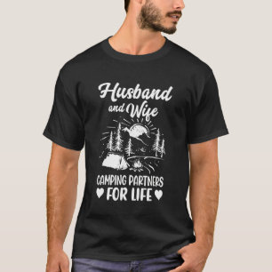 Camiseta Marido E Parceiros De Campanha De Esposa Para Câme
