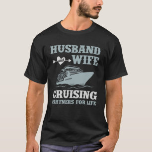 Camiseta Marido E Parceiros De Cruzamento De Esposas Para O
