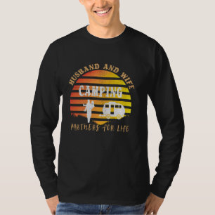 Camiseta Marido E Parceiros De Esposa Para Reboques De Camp
