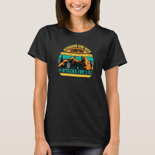 Camiseta Marido E Parceiros Para Campos De Esposa Para Vida