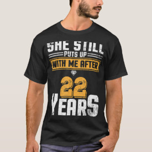 Camiseta Marido Ela Ainda Me Põe Depois De 22 Anos