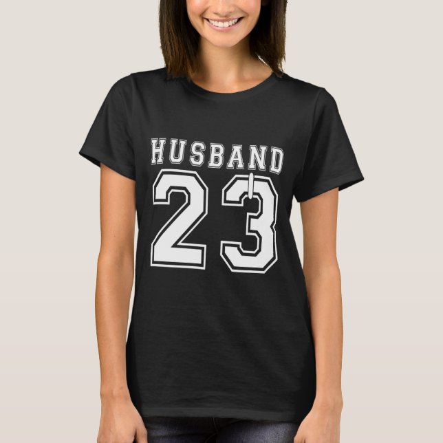 Camiseta Marido Esposa 2023 Festa de Engajamento Combinada (Frente)