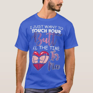 Camiseta Marido Esposa Eu Só Quero Tocar Seu Bumbum O Tempo